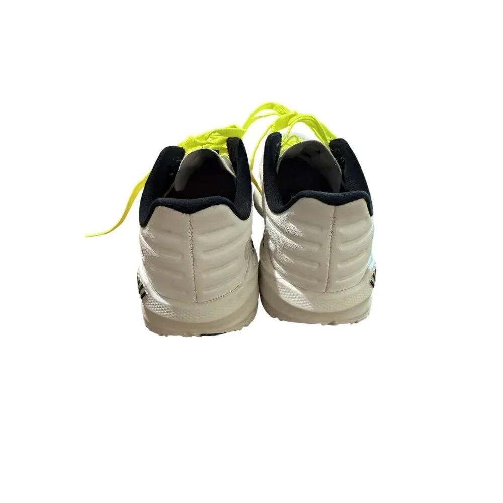 Brooks Lauch GTS  Running Shoes White Neon Yellow Lace-Up Women  6 Lightweight C